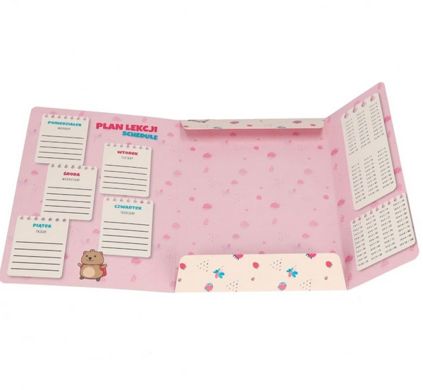 Teczka z gumką A4 Kuoka mix 583304 STARPAK